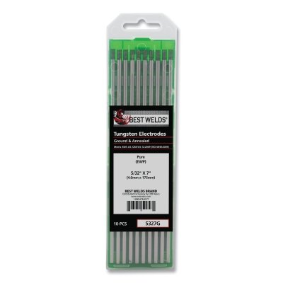 5/32X7 PURE TUNGSTEN ELECTRODE 10/PK